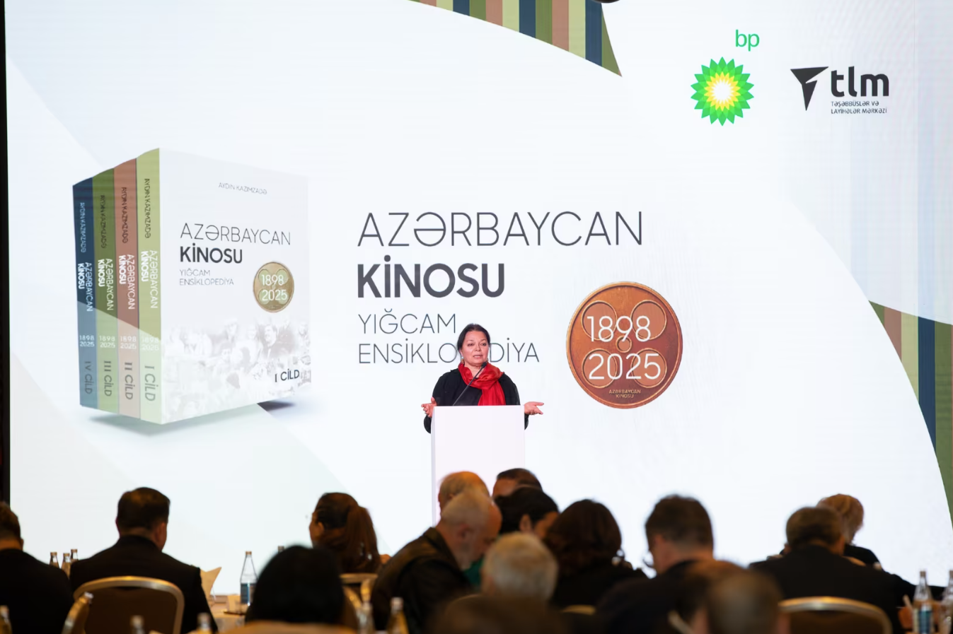 bp və TLM Azərbaycan kino ensiklopediyasını təqdim etdi (FOTO)